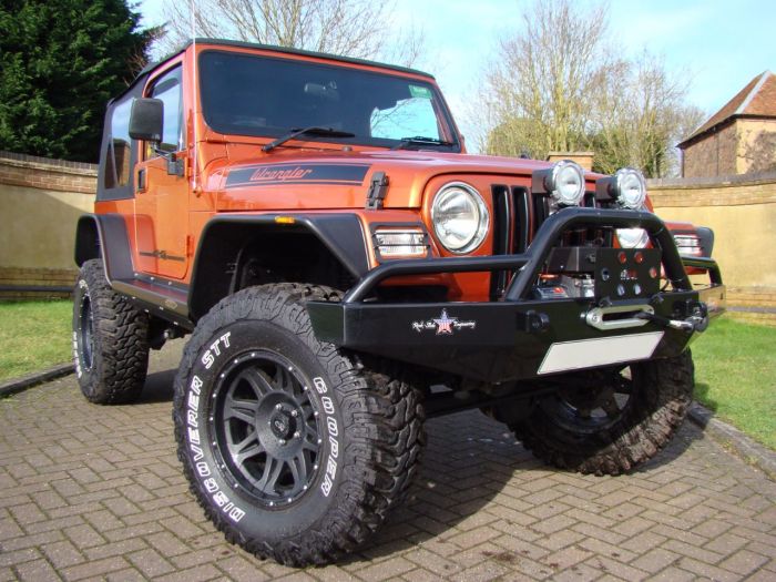 Jeep Wrangler 4.0 Grizzly 2dr Soft Top Convertible Petrol Orange