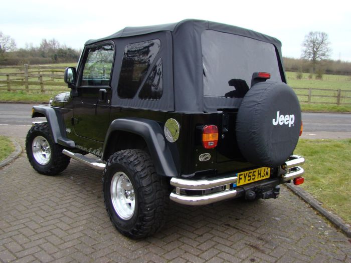 Jeep Wrangler 4.0 Renegade 2dr Convertible Petrol Black