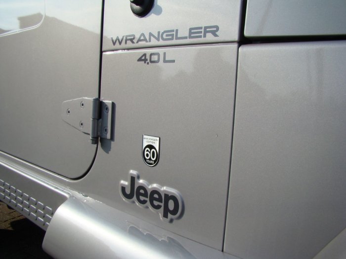 Jeep Wrangler 4.0 60th Anniversary 2dr Estate Petrol Silver