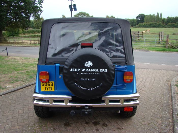 Jeep Wrangler 4.0 Sport TR2 2dr Estate Petrol Blue
